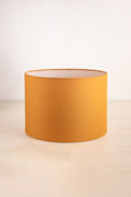 LAMPSHADES Solid Large Drum Lampshade (Yellow)