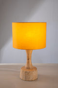 LAMPSHADES Solid Large Drum Lampshade (Yellow)
