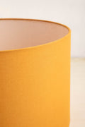 LAMPSHADES Solid Large Drum Lampshade (Yellow)