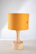 LAMPSHADES Solid Large Drum Lampshade (Yellow)