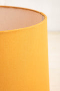 LAMPSHADES Solid Medium Tapered Drum Lampshade (Yellow)