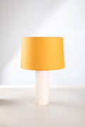 LAMPSHADES Solid Medium Tapered Drum Lampshade (Yellow)