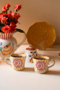MUGS & CUPS Gypsy Stripes Tea Cup (Set Of 2)