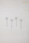 BAR TOOLS Ylang Ylang Fruit Picks (Set of 4)