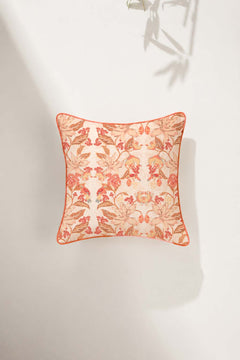 Ylang Ylang With Doves Amber Yellow Cushion Cover (41 X 41 Cm)
