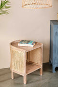 BEDSIDE TABLE Mod Wicker Bedside Table (Natural)