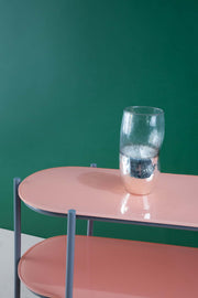 GLASS VASE Moonstone Glass Vase (Clear)