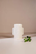 FLOWER VASE Raavi Ceramic Vase (White)