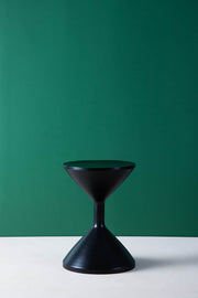 SIDE TABLE Timer Metal Side Table (Black)