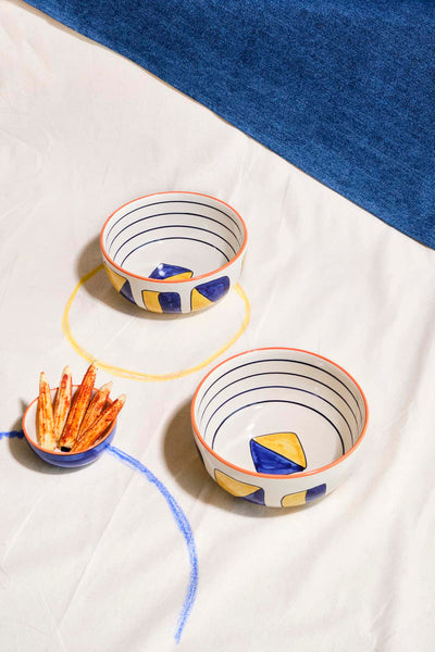 BOWL Crayon Straight Server S (Mustard)