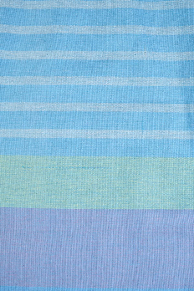 UPHOLSTERY FABRIC Casual Striper Upholstery Fabric (Azure Blue)