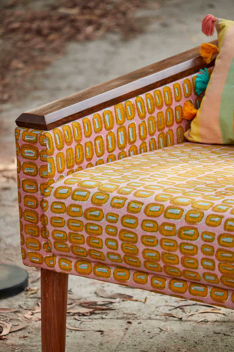 UPHOLSTERY FABRIC SWATCH Dash Dash Fabric Swatch (Mellow Yellow)