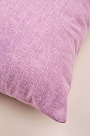 PRINTED CUSHIONS Solid (41 Cm X 41 Cm) Cushion Cover (Lavender)