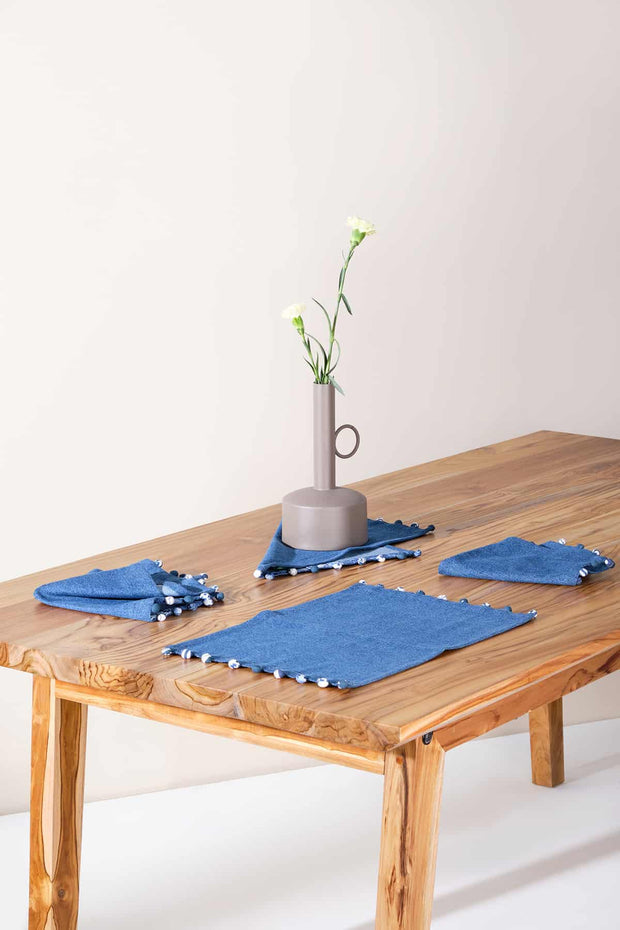 TABLE MAT Denim Table Mat (Set Of 4)
