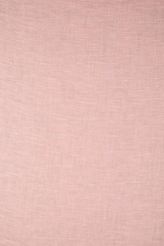 COTTON FABRIC AND CURTAINS SWATCH Soft Malabar (Pink) Sheer Cotton Yardage Fabric Swatch
