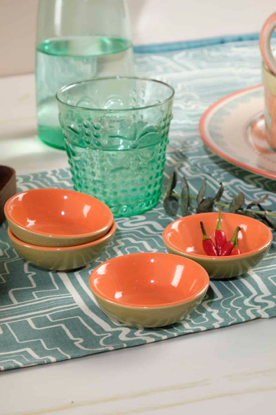 DINING ACCESSORIES Freedom Folk Round Palette (Set of 4)