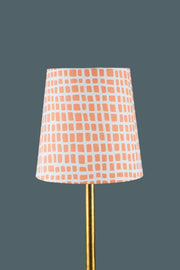 LAMP SHADES Grille Tiny Taper Lampshade (Soft Pink)