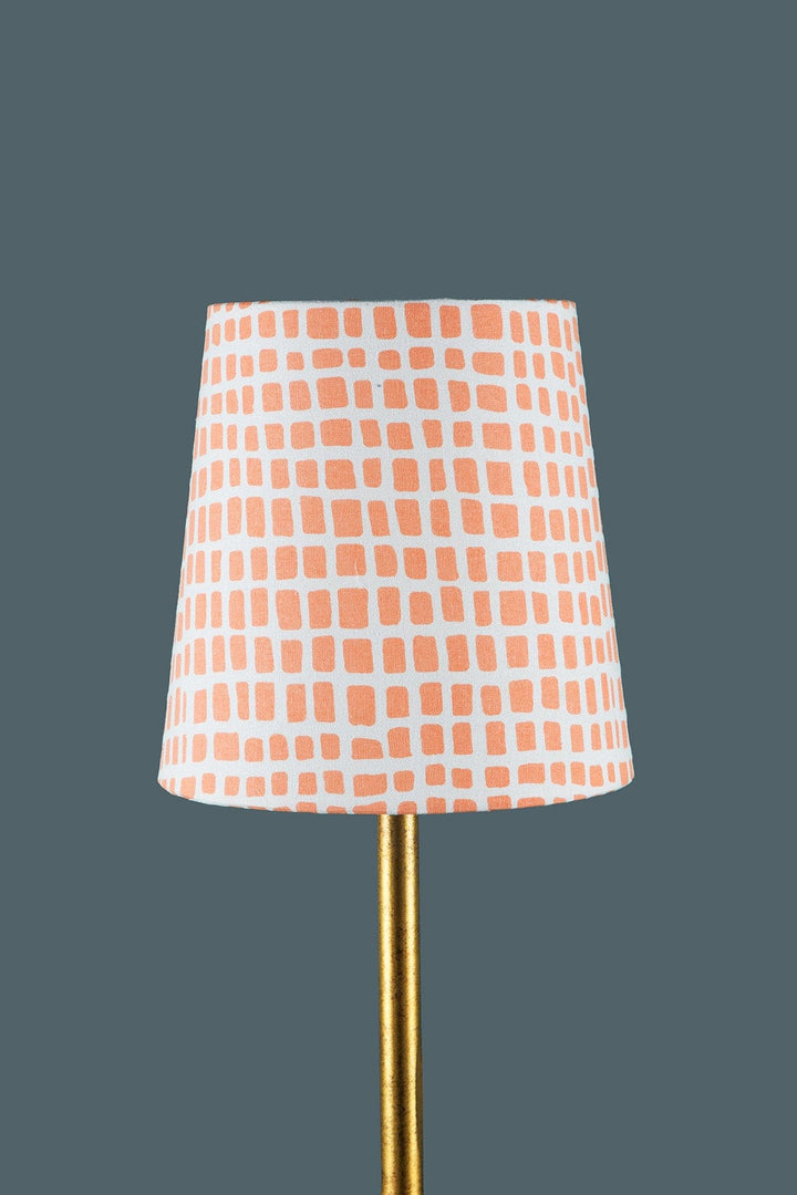 LAMP SHADES Grille Tiny Taper Lampshade (Soft Pink)