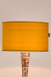 LAMP SHADES Valli Extra Large Drum Lampshade (Mustard)