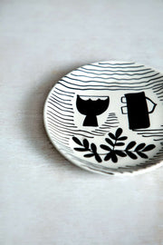 PLATES Colaba Vase Tapas Plate (Set Of 2)