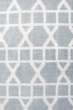 UPHOLSTERY FABRIC Lattice Printed Upholstery Fabric (Grey)
