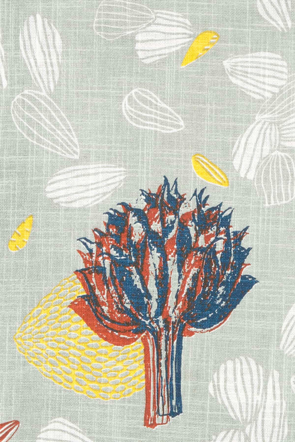 UPHOLSTERY FABRIC Elae Printed Upholstery Fabric (Grey)