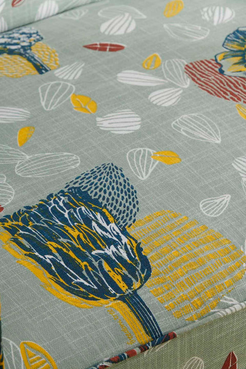 UPHOLSTERY FABRIC Elae Printed Upholstery Fabric (Grey)