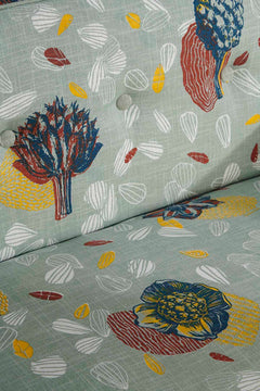 UPHOLSTERY FABRIC Elae Printed Upholstery Fabric (Grey)