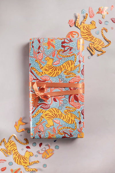 GIFT WRAP Kabini Multi-colored Wrapping Paper (Set of 6)