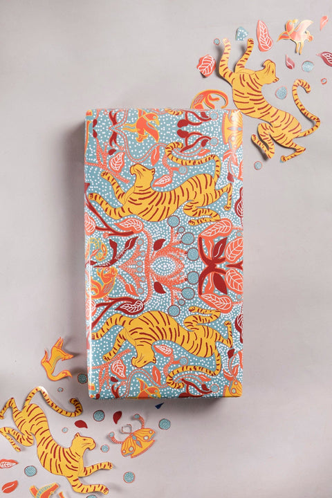 GIFT WRAP Kabini Multi-colored Wrapping Paper (Set of 6)