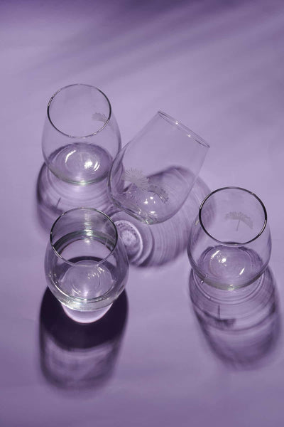 DRINKING GLASSES Sabar Palm Everyday Glasses (Set Of 4)