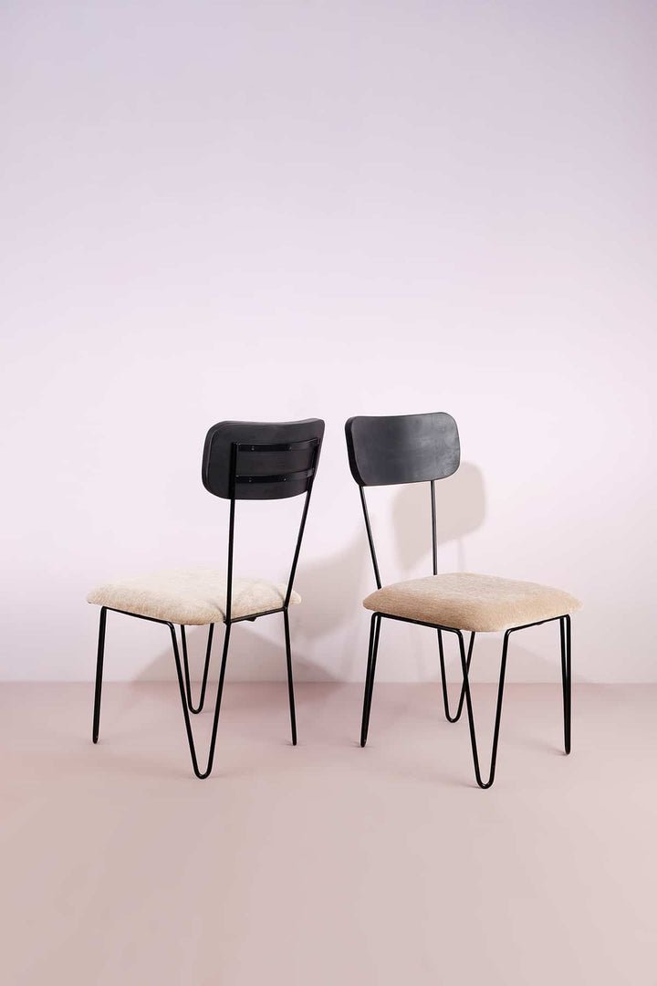 DINING CHAIR Hair Pin Dining Chair (Natural)