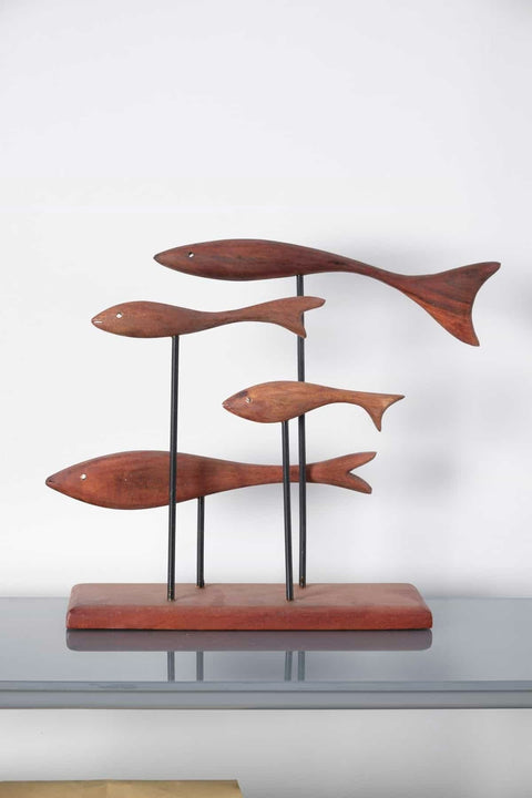 FIGURINE Silver Streamers Figurine (Natural)