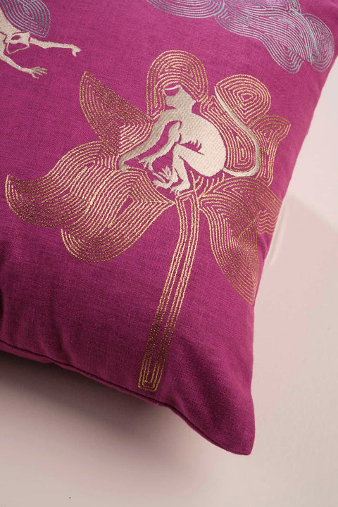 PRINTED CUSHIONS Every Way Is Up (41 Cm X 41 Cm) Printed Cushion Cover