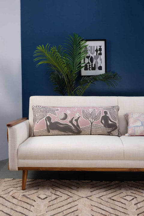 PRINTED CUSHIONS Silent Night (36 Cm X 91 Cm) Printed Cushion Cover