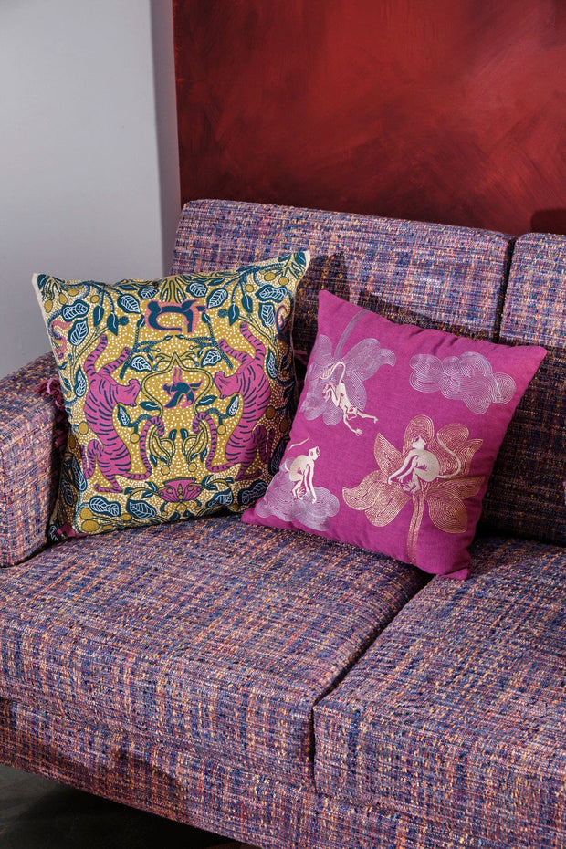 PRINTED CUSHIONS Kabini (46 Cm X 46 Cm) Printed Cushion Cover