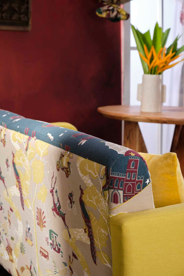 UPHOLSTERY FABRIC Mindscape Printed Upholstery (Neu Neutral)