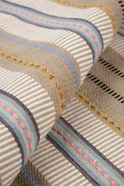 UPHOLSTERY FABRIC Golden Strands Solid Upholstery (Sesame)