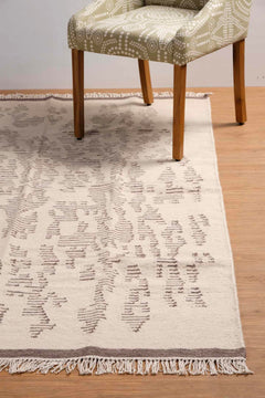 WOVEN RUG Varkala Woven Rug (Black & White)