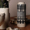Ajra Ceramic Vase (White And Black)