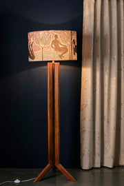 FLOOR LAMP Tripod Wooden Floor Lamp