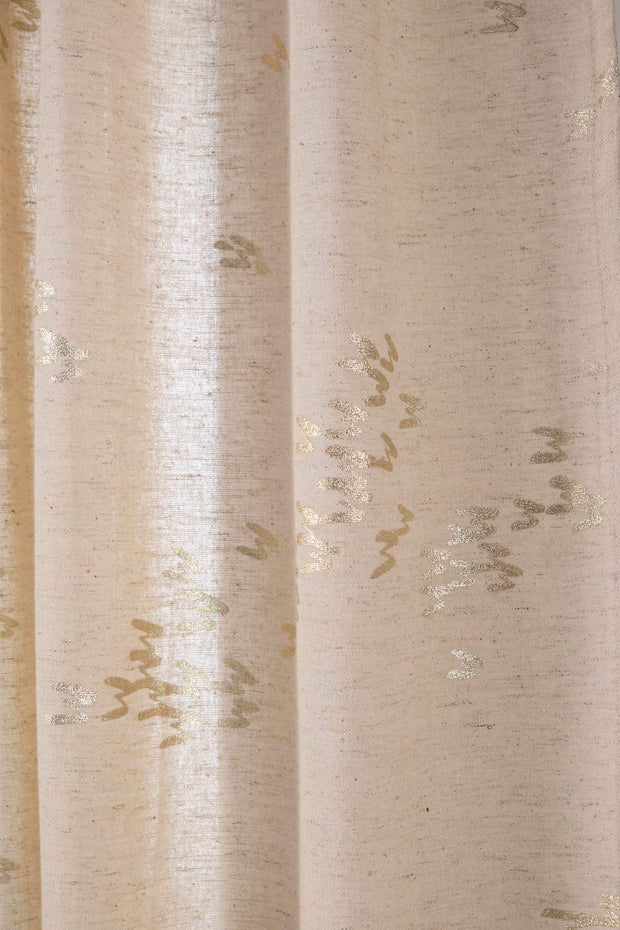 COTTON FABRIC AND CURTAINS SWATCH Flight of The Dawn Sheer Fabric Swatch