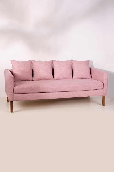 UPHOLSTERY FABRIC Raffia Misty Rose Upholstery Fabric