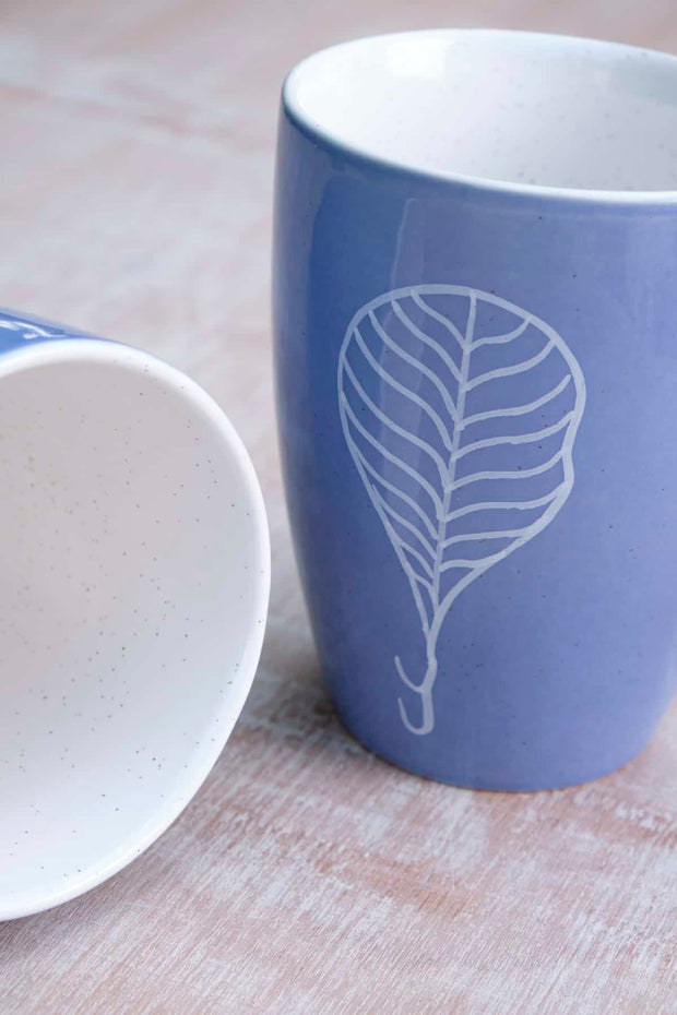 MUG Light Blue Coffee Mug (Set Of 2)