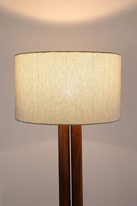 LAMP SHADES Loose Weave Extra Large Drum Lampshade (Grey)
