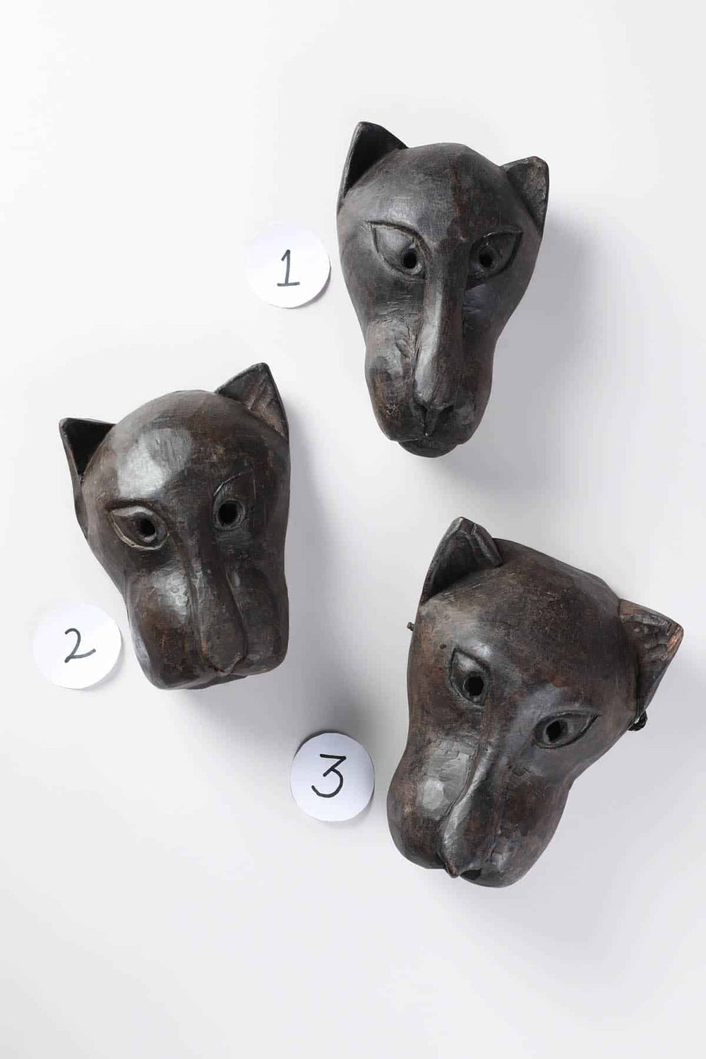 Animal Faces Reclaimed Wood Wall Mask