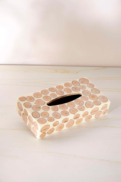 BOX Tree Rings Tissue Box