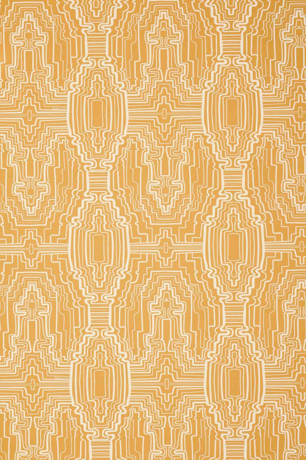 Taram Sand Yellow Wallpaper (Geometric)