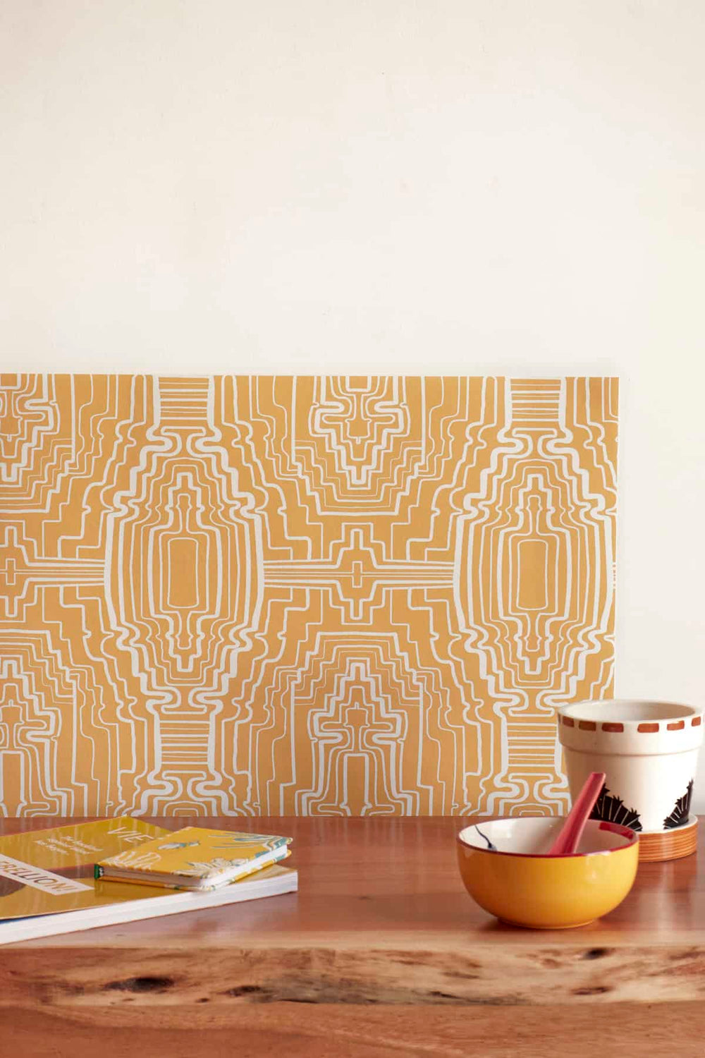 WALLPAPER Taram Yellow Wallpaper