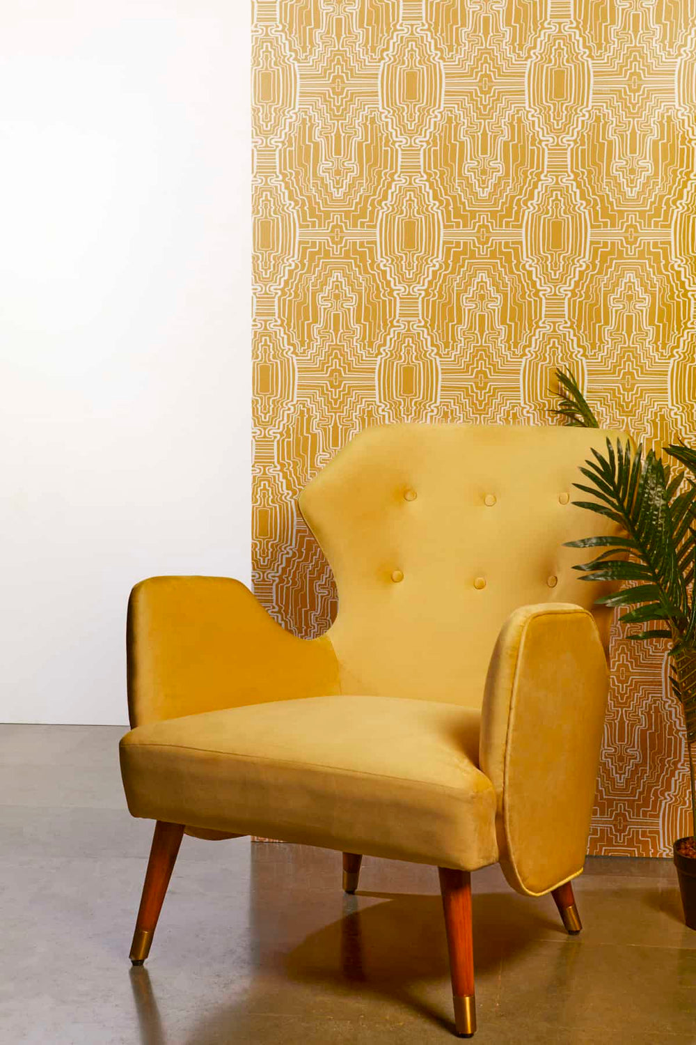 WALLPAPER Taram Yellow Wallpaper